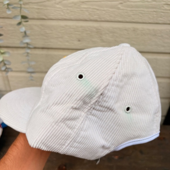 Vintage MCA Centennial 1988 Corduroy patch hat Notre dam hounds Curling - Picture 5 of 7